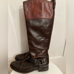 Frye Melissa Harness boots. Excellent condition. Size 9.